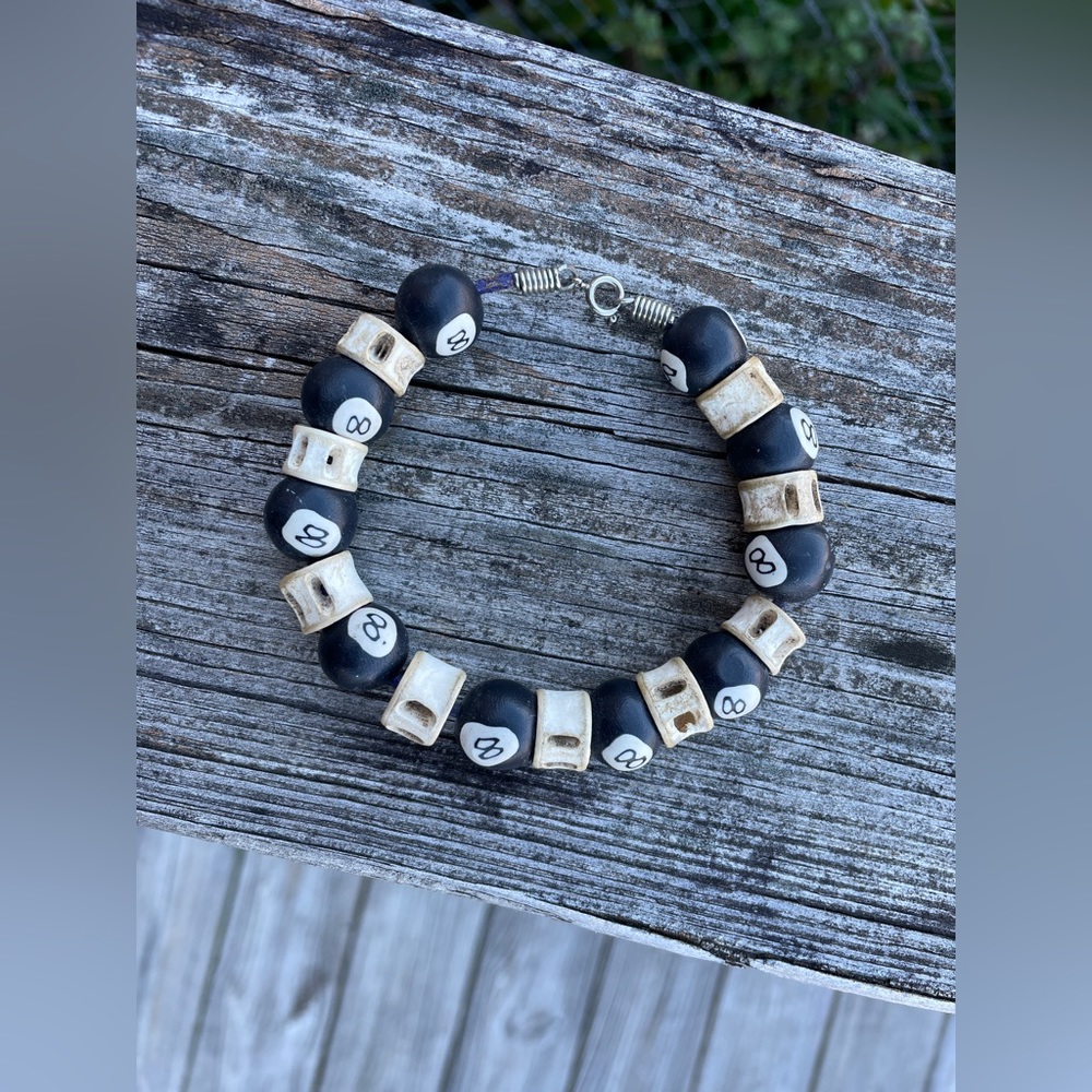 One of a Kind 8-ball Bracelet